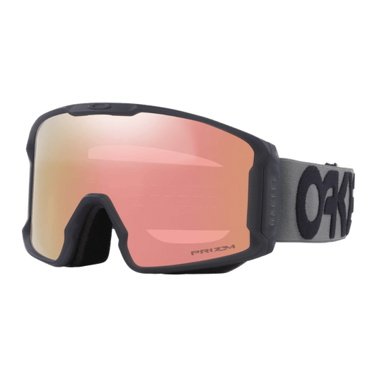 OAKLEY Line Miner L Forged Iron Prizm Rose Gold Iridium Lines Snow Boutique