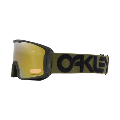 OAKLEY Line Miner L Matte B1B Dark Brush Prizm Sage Gold Iridium Lines Snow Boutique