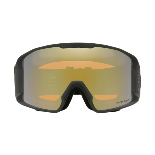OAKLEY Line Miner L Matte B1B Dark Brush Prizm Sage Gold Iridium Lines Snow Boutique