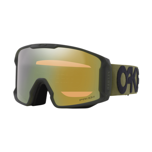 OAKLEY Line Miner L Matte B1B Dark Brush Prizm Sage Gold Iridium Lines Snow Boutique