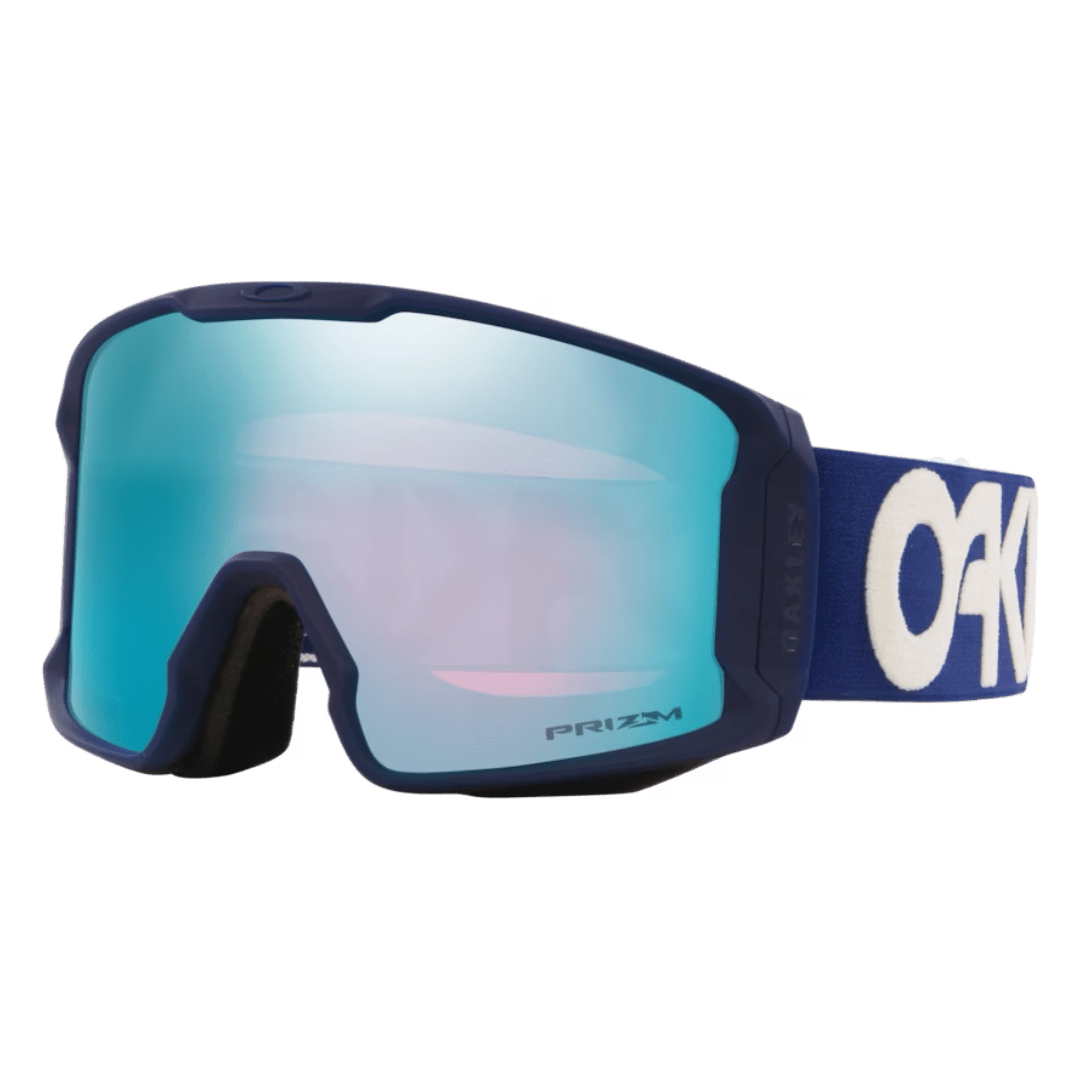 OAKLEY Line Miner L Matte B1B Navy Prizm Sapphire Iridium Lines Snow Boutique