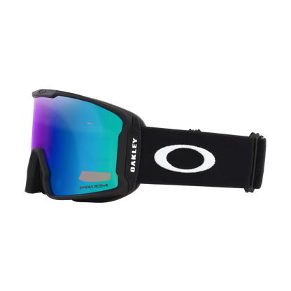 OAKLEY Line Miner L Matte Black Prizm Snow Argon Iridium Lines Snow Boutique