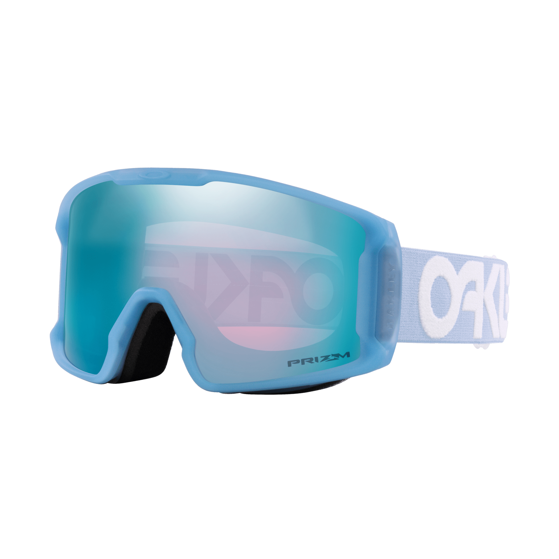 OAKLEY Line Miner M Matte B1B Stonewash Prizm Sapphire Iridium Lines Snow Boutique