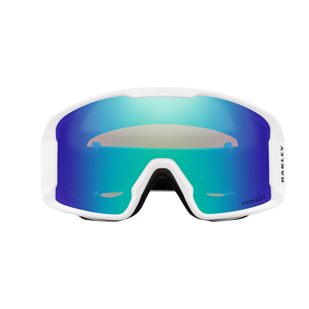 OAKLEY Line Miner M Matte White Prizm Snow Argon Iridium Lines Snow Boutique