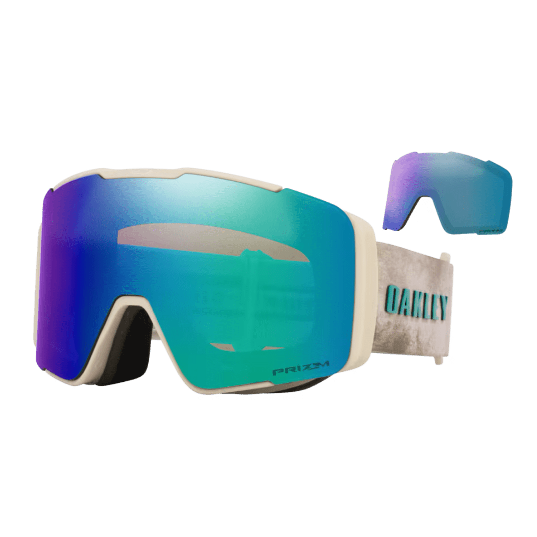 OAKLEY Line Miner Pro L Jamie Anderson Signature Prizm Argon & Prizm Iced Lines Snow Boutique