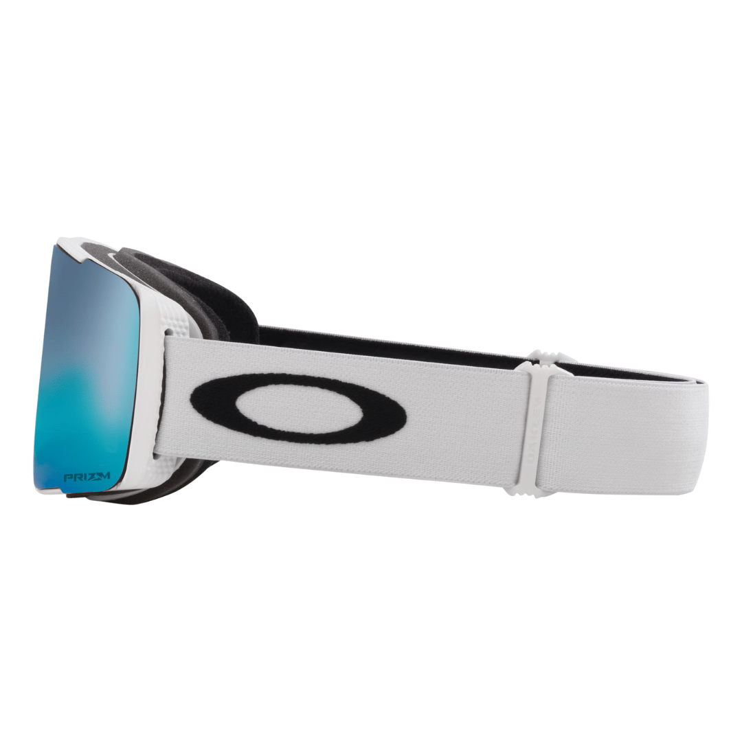OAKLEY Line Miner Pro L Matte White Prizm Snow Sapphire Iridium Lines Snow Boutique
