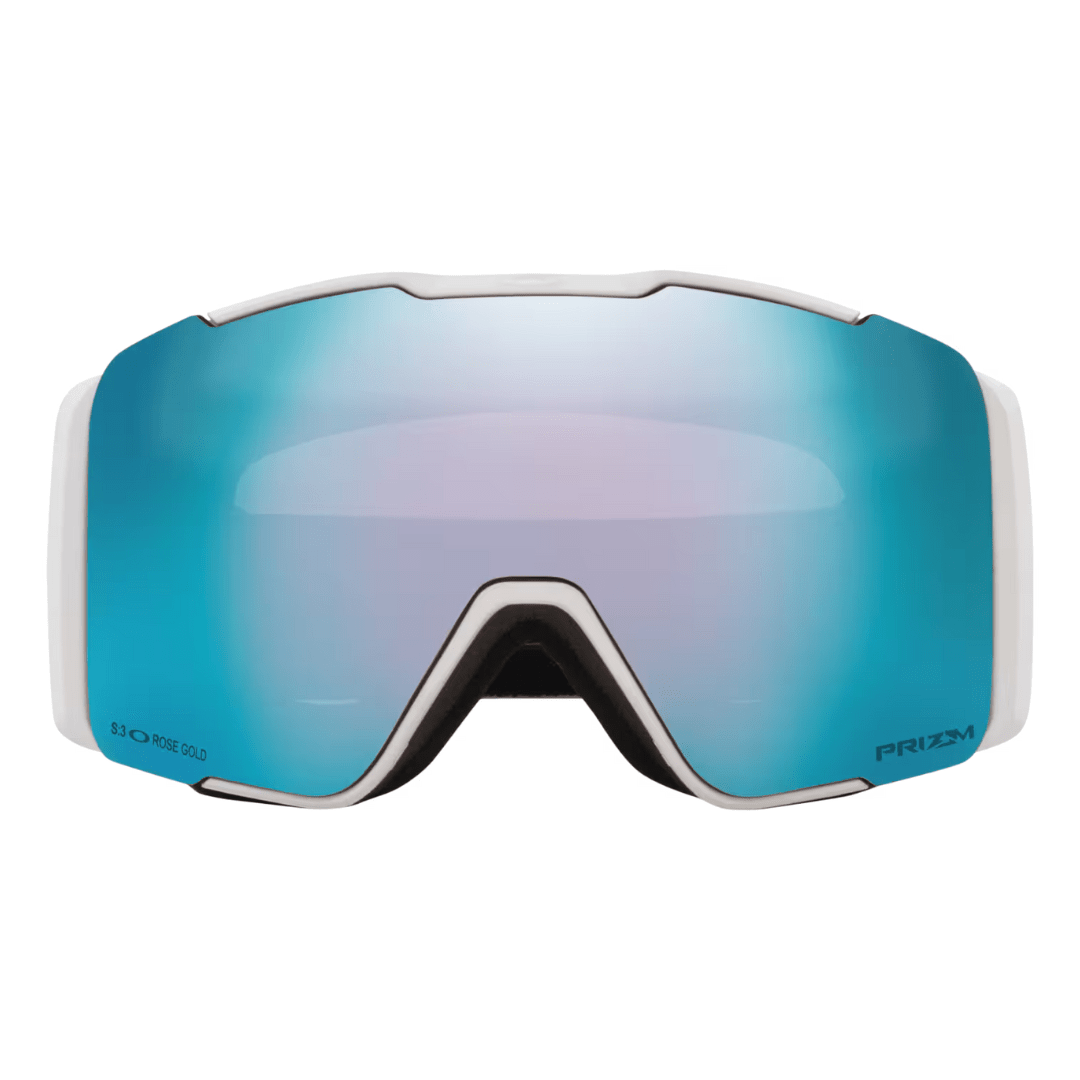 OAKLEY Line Miner Pro L Matte White Prizm Snow Sapphire Iridium Lines Snow Boutique