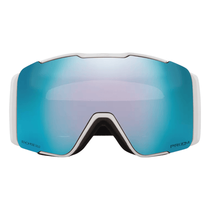 OAKLEY Line Miner Pro L Matte White Prizm Snow Sapphire Iridium Lines Snow Boutique