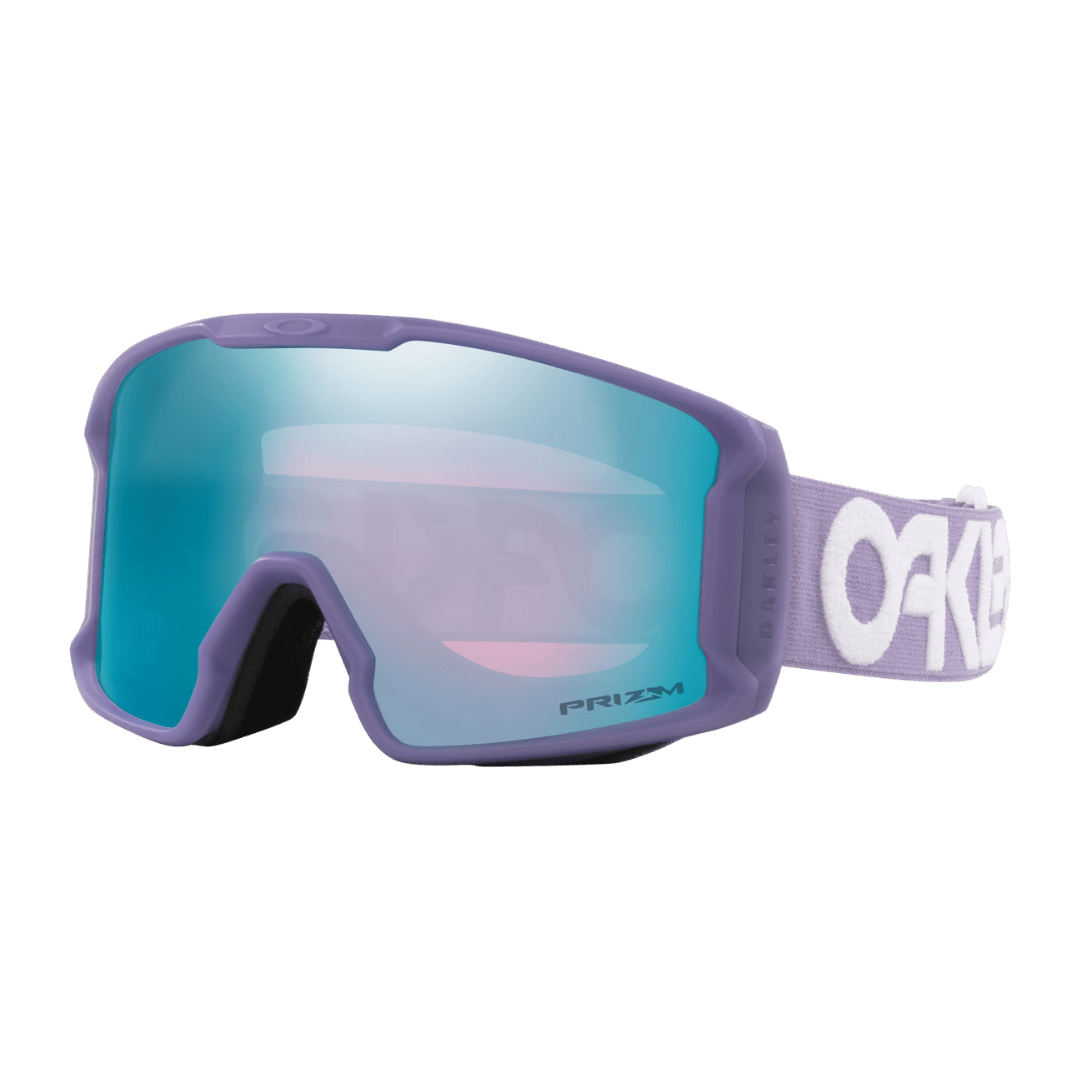 OAKLEY Line Miner M B1B Lilac Prizm Sapphire Iridium Lines Snow Boutique