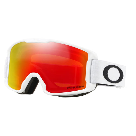 OAKLEY Line Miner S Matte White Prizm Snow Torch Iridium - Lines Snow Boutique