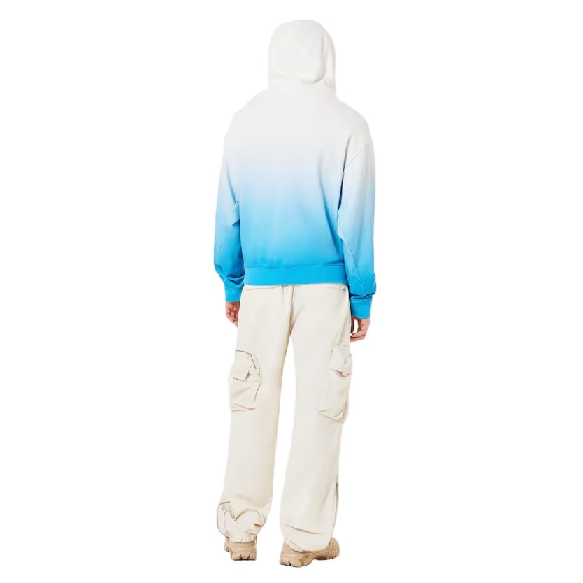 OAKLEY Ombre Ellipse Hoodie Gradient Swimming Blue Lines Snow Boutique