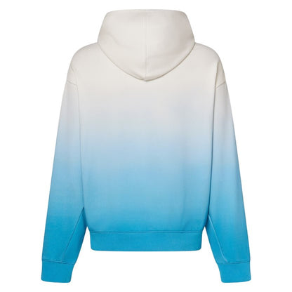 OAKLEY Ombre Ellipse Hoodie Gradient Swimming Blue Lines Snow Boutique