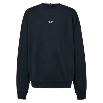 OAKLEY Stacked Metal Sweatshirt Blackout Lines Snow Boutique