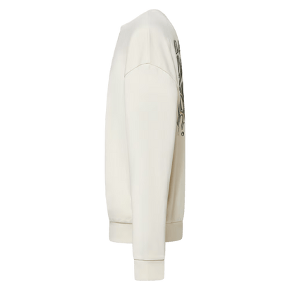 OAKLEY Stacked Metal Sweatshirt Mist Lines Snow Boutique