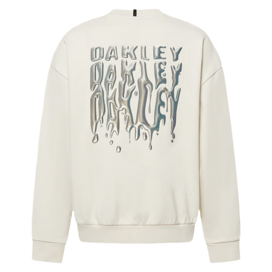 OAKLEY Stacked Metal Sweatshirt Mist Lines Snow Boutique