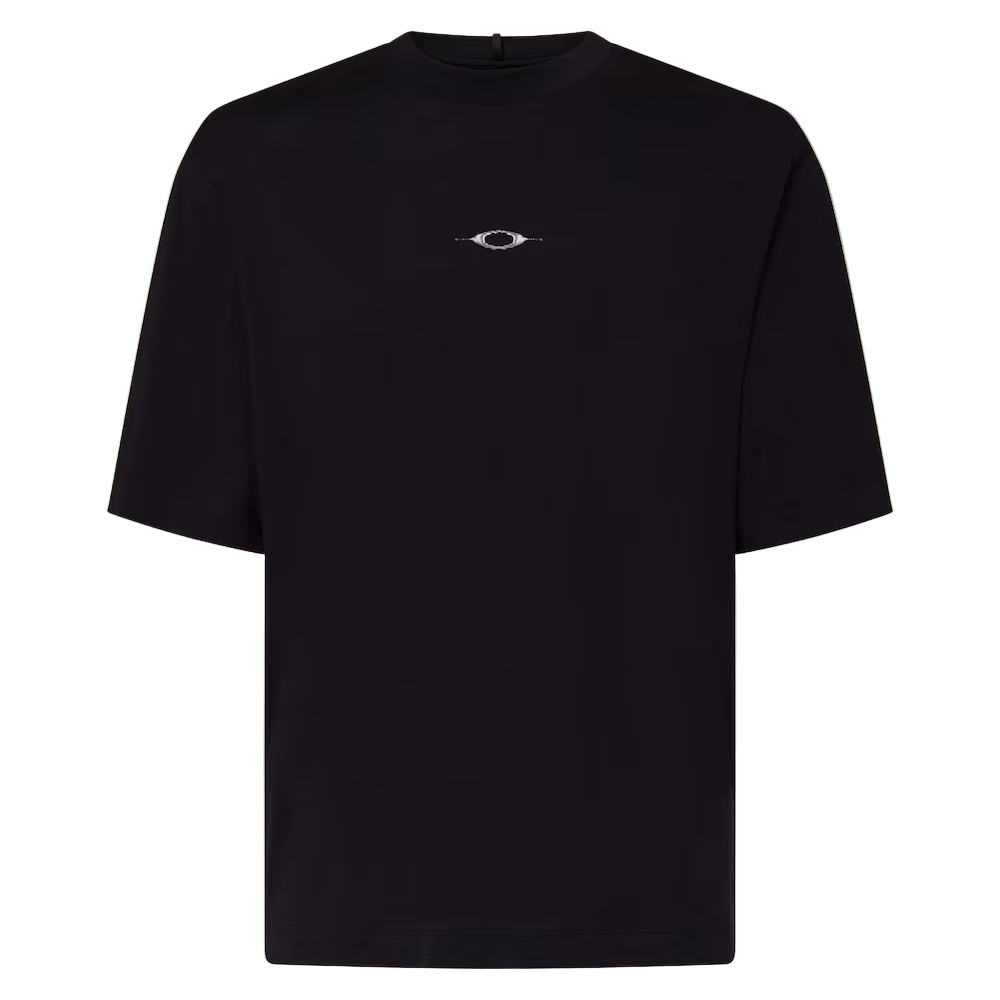 OAKLEY Stacked Metal Tee Blackout Lines Snow Boutique