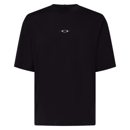 OAKLEY Stacked Metal Tee Blackout Lines Snow Boutique