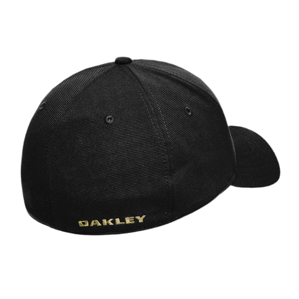 OAKLEY Tincan Cap Blackout/Pure Gold Lines Snow Boutique