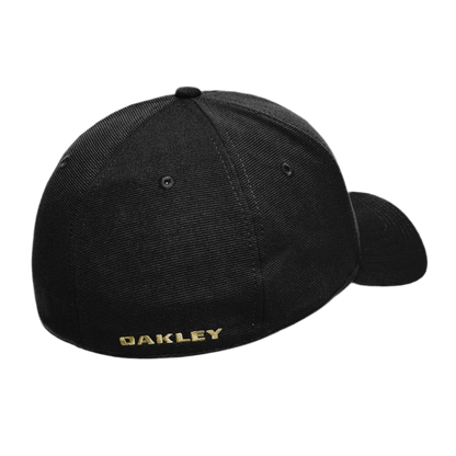 OAKLEY Tincan Cap Blackout/Pure Gold Lines Snow Boutique