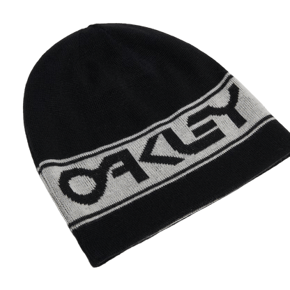 OAKLEY TNP Reversible Beanie Blackout/White Lines Snow Boutique