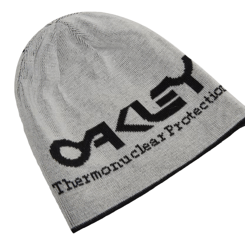 OAKLEY TNP Reversible Beanie Blackout/White Lines Snow Boutique