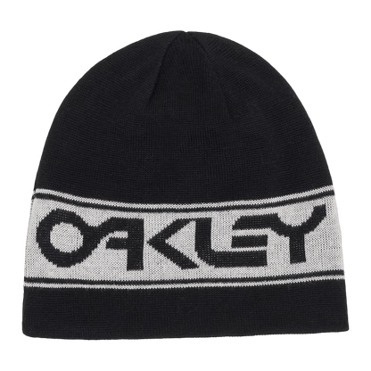 OAKLEY TNP Reversible Beanie Blackout/White Lines Snow Boutique