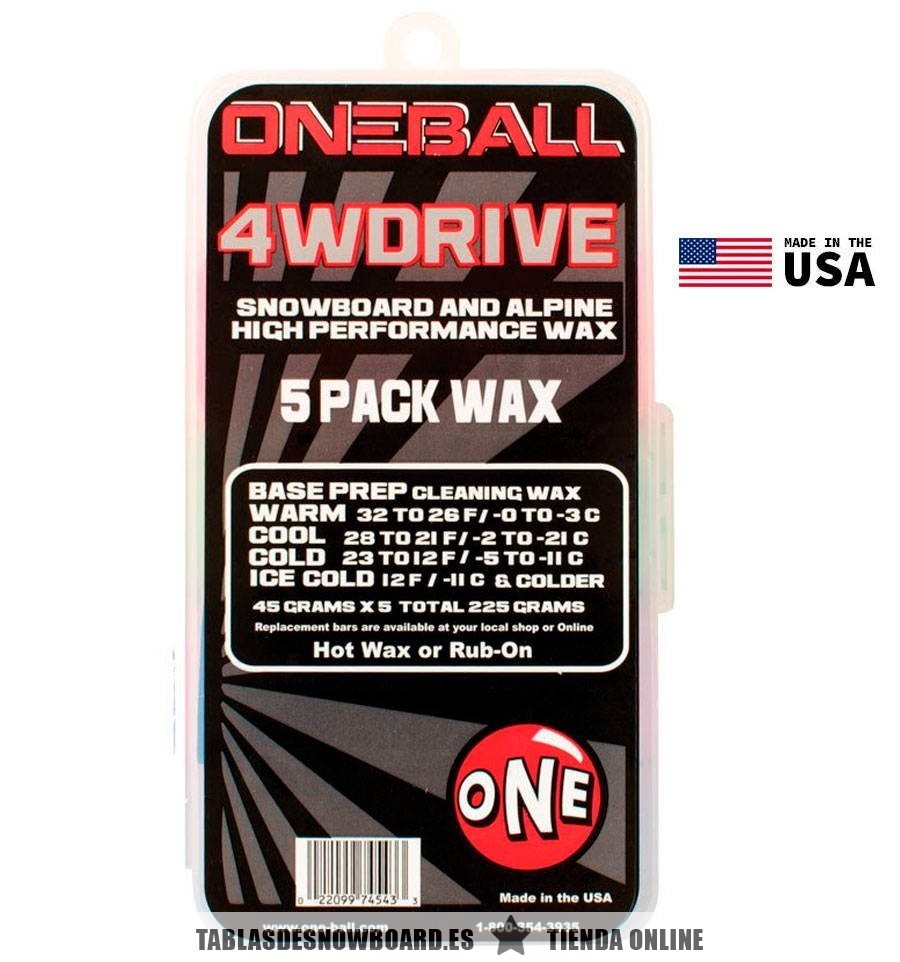 ONEBALL 4WD 5 PACK WAX