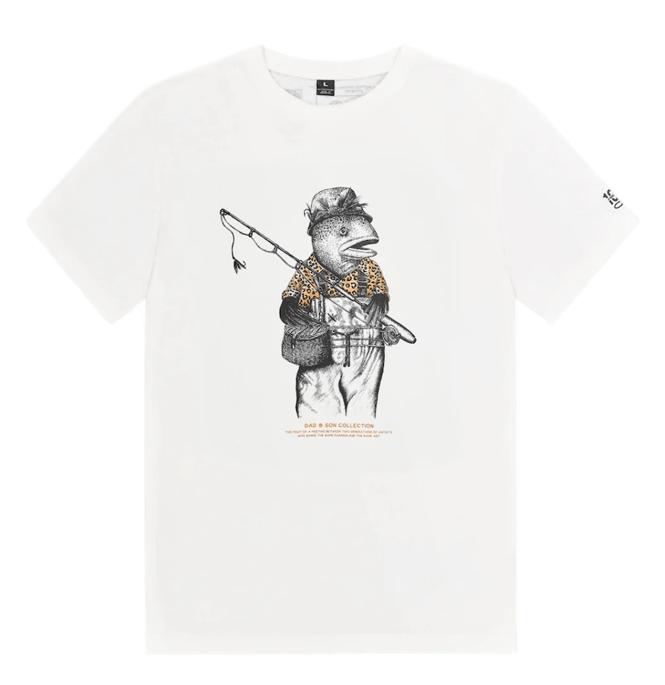 PICTURE D&S Fisherf Tee Lines Snow Boutique