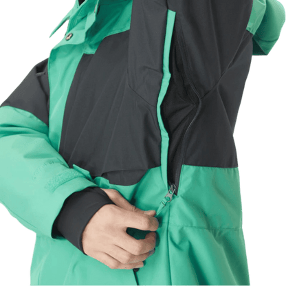 PICTURE Payma Jacket Green Dark Blue Lines Snow Boutique