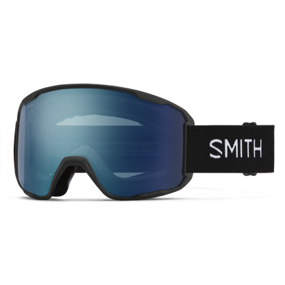 SMITH Preview Black Chromapop Everyday Blue Mirror