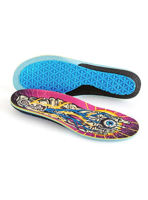 REMIND Insoles Cush Reflexology Lines Snow Boutique