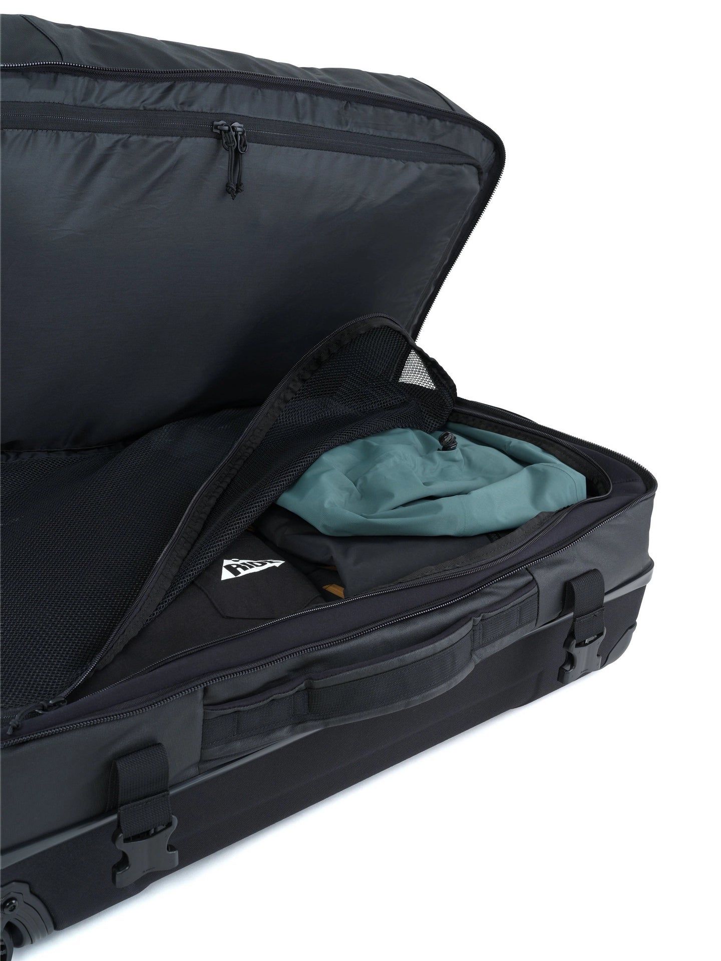 RIDE Luggage Roller Bag Lines Snow Boutique