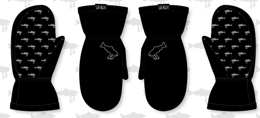 SALMON ARMS Team Mitt Mini Logo Lines Snow Boutique