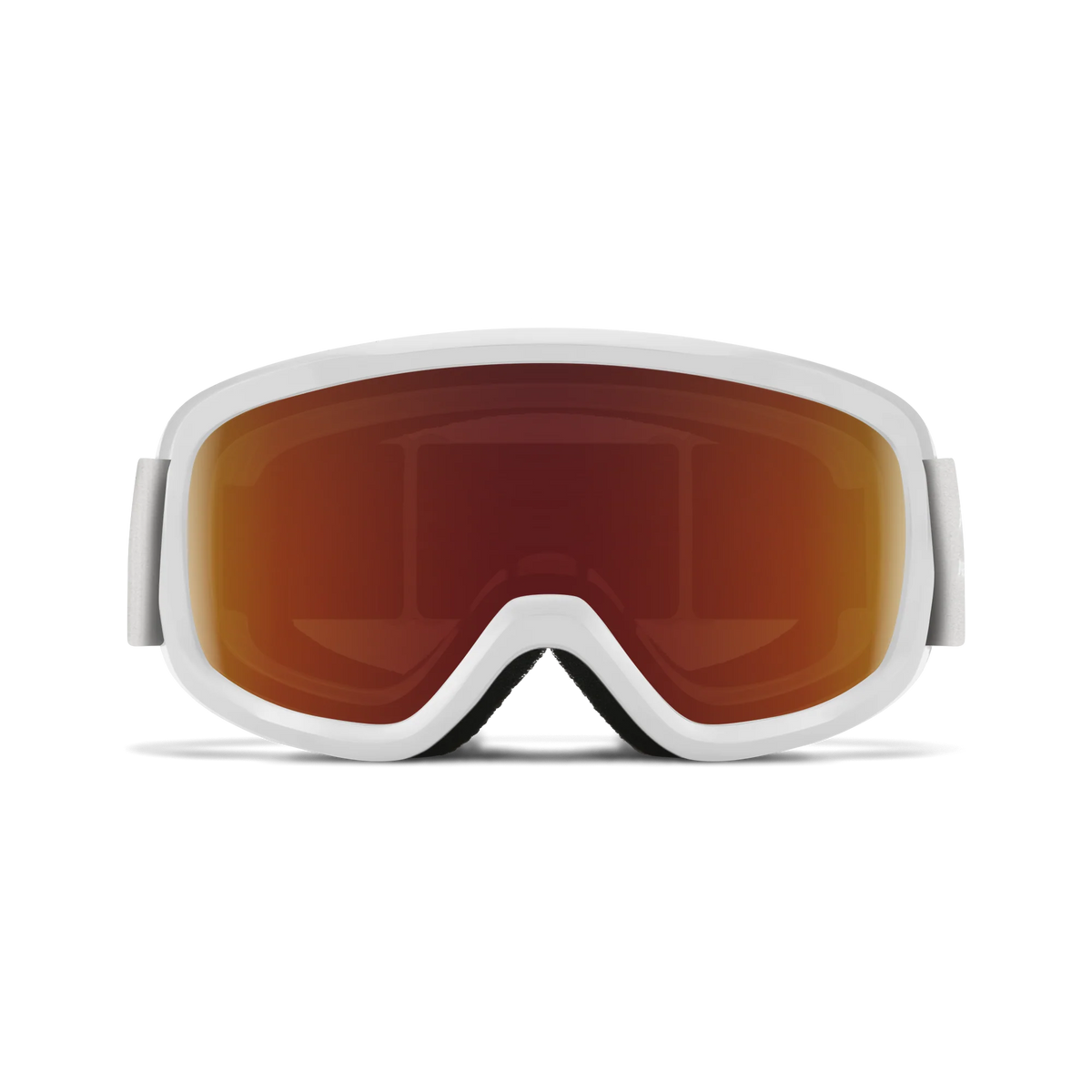 SMITH Snowday Jr White Red Sol-X Mirror Antifog