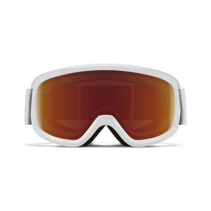 SMITH Snowday Jr White Red Sol-X Mirror Antifog