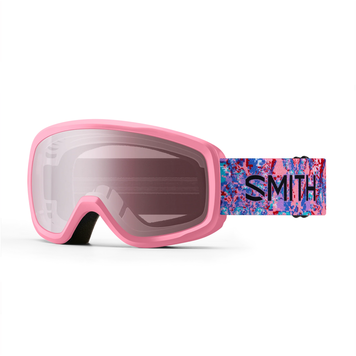 SMITH Snowday Jr Bright Pink Lofi Butterfly Ignitor Mirror Antifog