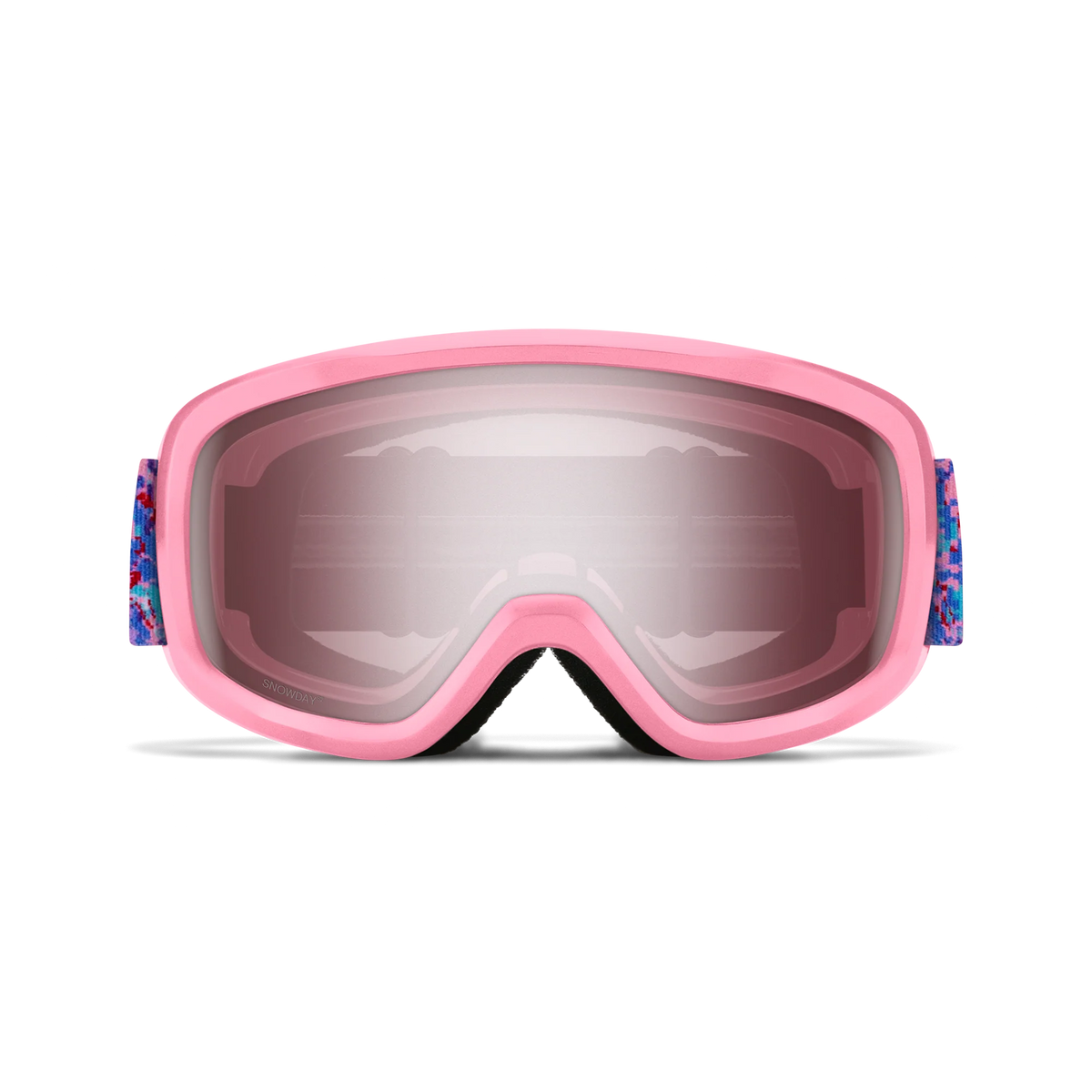 SMITH Snowday Jr Bright Pink Lofi Butterfly Ignitor Mirror Antifog