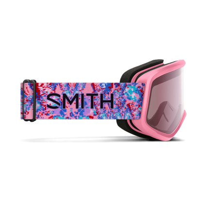 SMITH Snowday Jr Bright Pink Lofi Butterfly Ignitor Mirror Antifog