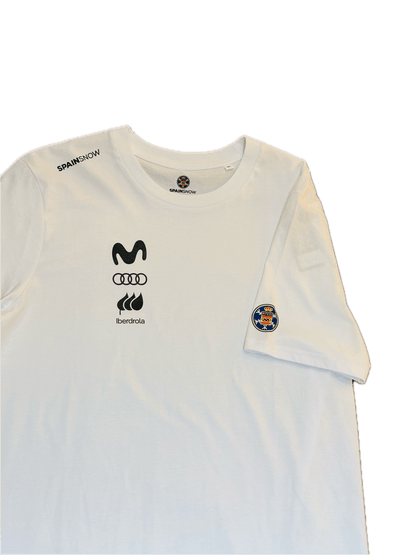 SpainSnow Camiseta Algodón Blanco Lines Snow Boutique