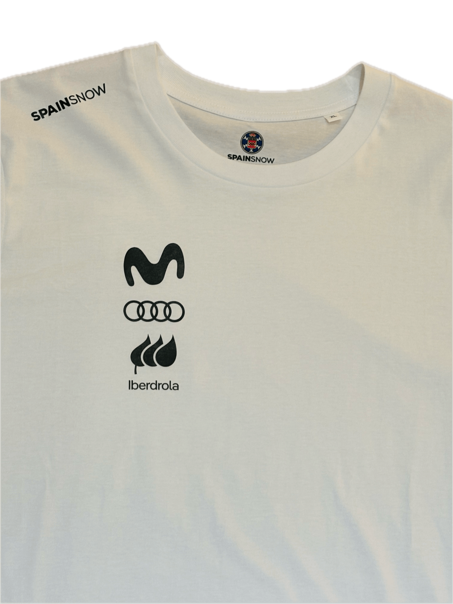 SpainSnow Camiseta Algodón Blanco Lines Snow Boutique