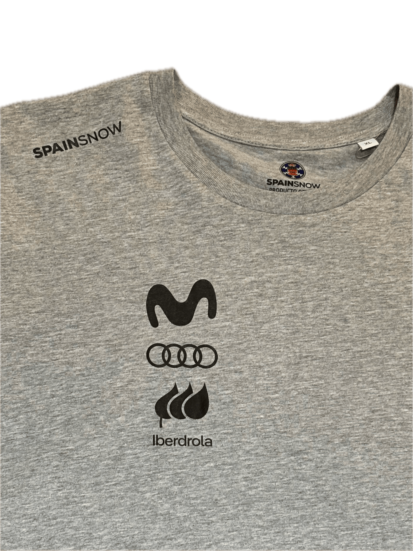 SpainSnow Camiseta Algodón Gris Lines Snow Boutique