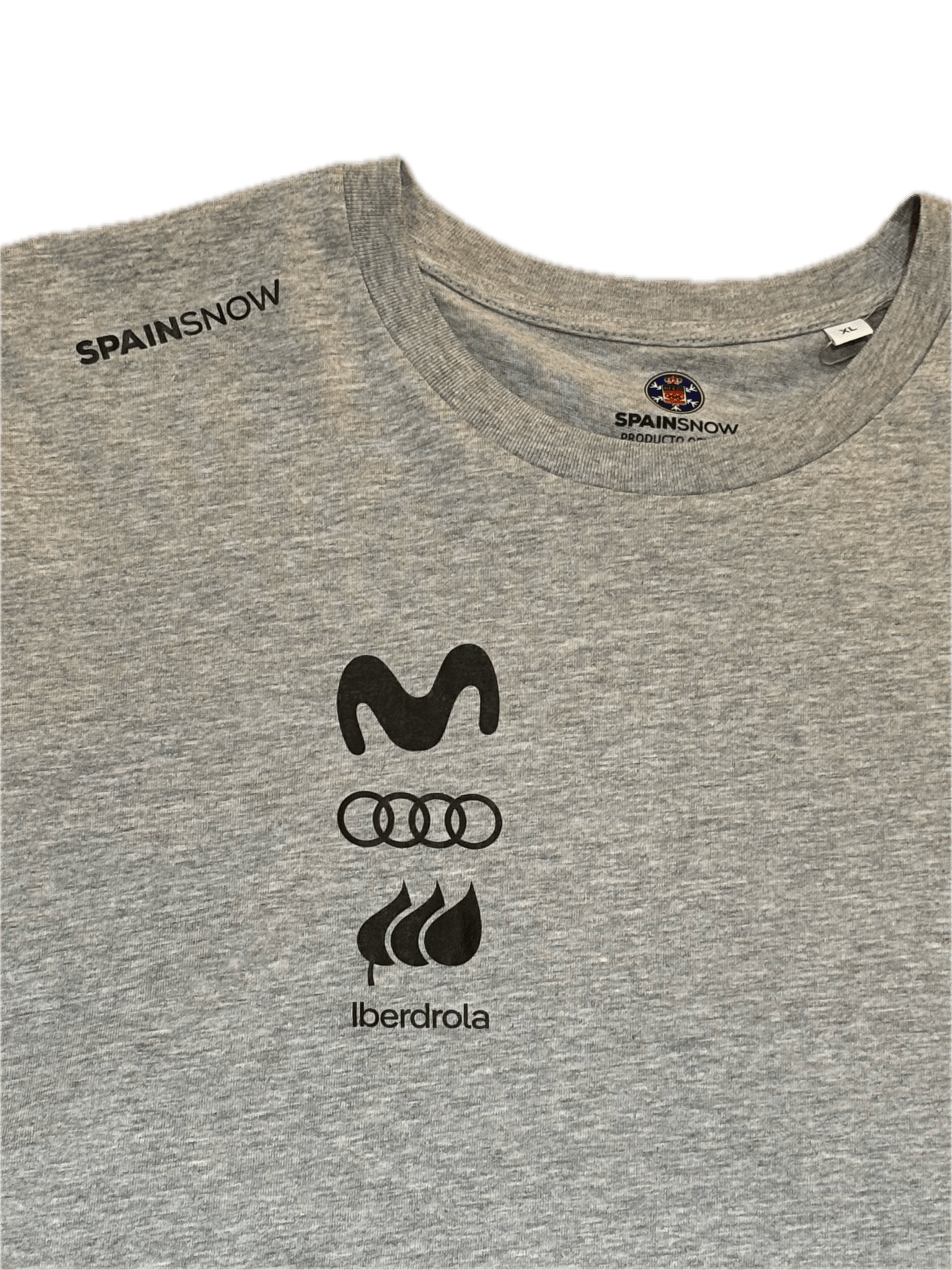 SpainSnow Camiseta Algodón Gris Lines Snow Boutique