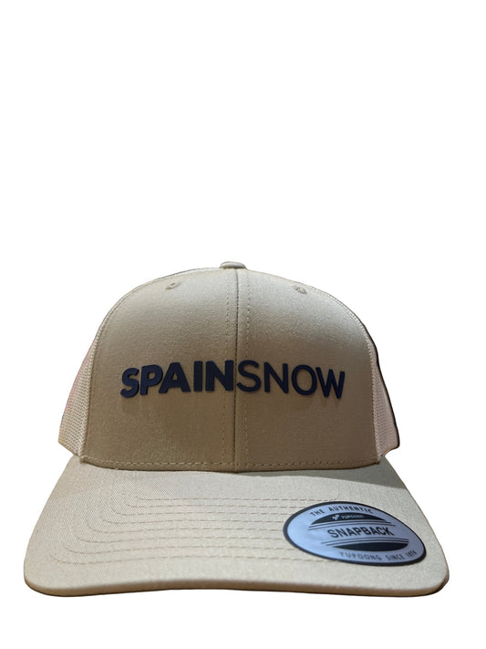 SpainSnow Gorra Beige/Azul Lines Snow Boutique