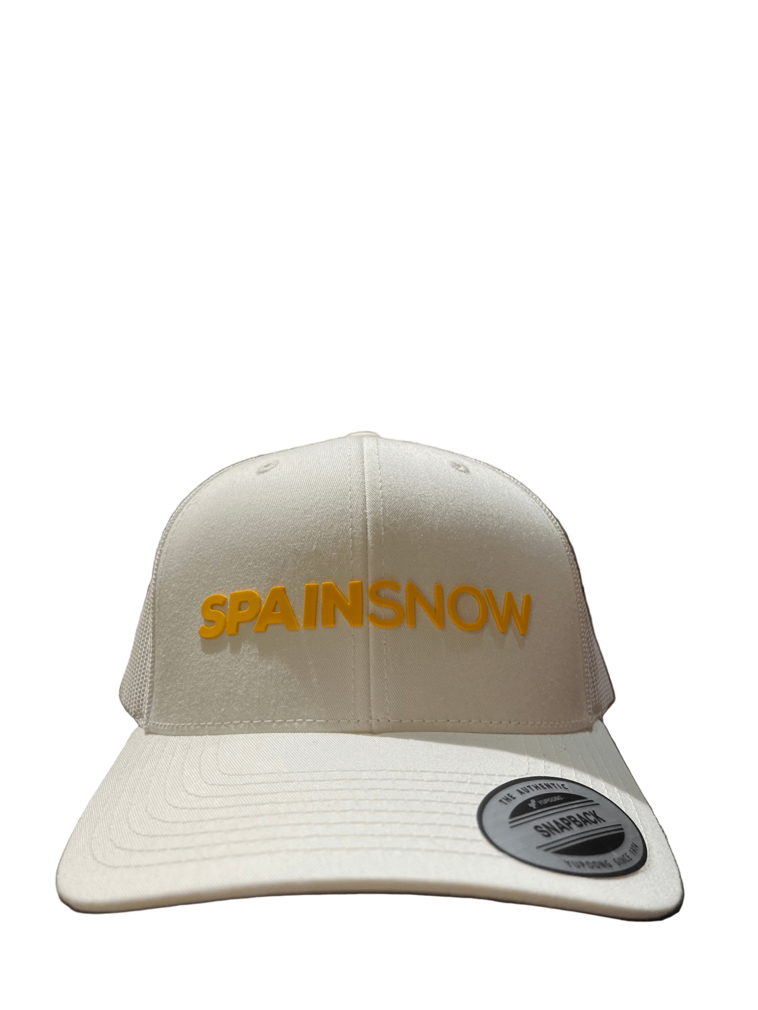 SpainSnow Gorra Blanco/Amarillo Lines Snow Boutique