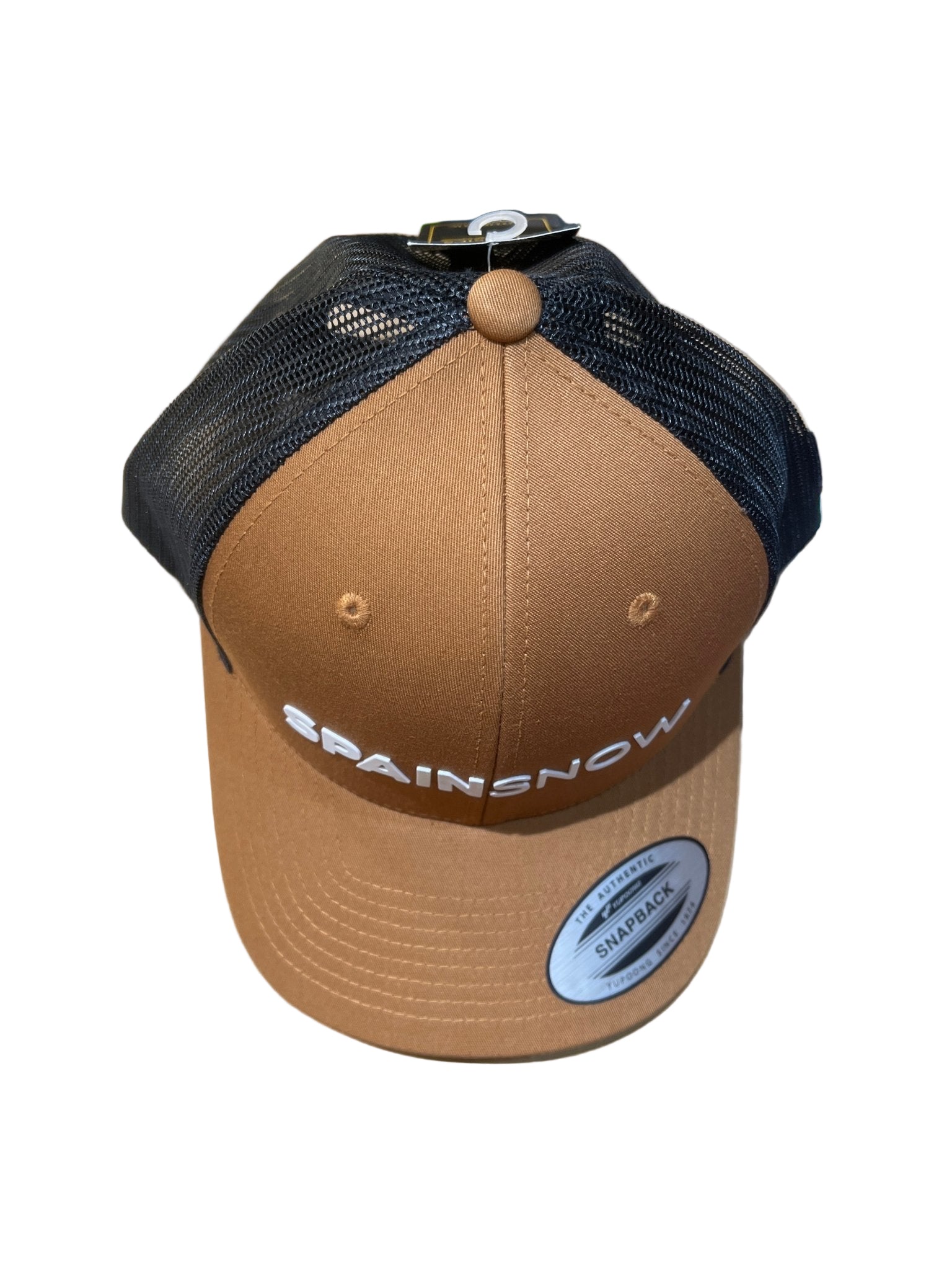 SpainSnow Gorra Marrón/Blanco Lines Snow Boutique