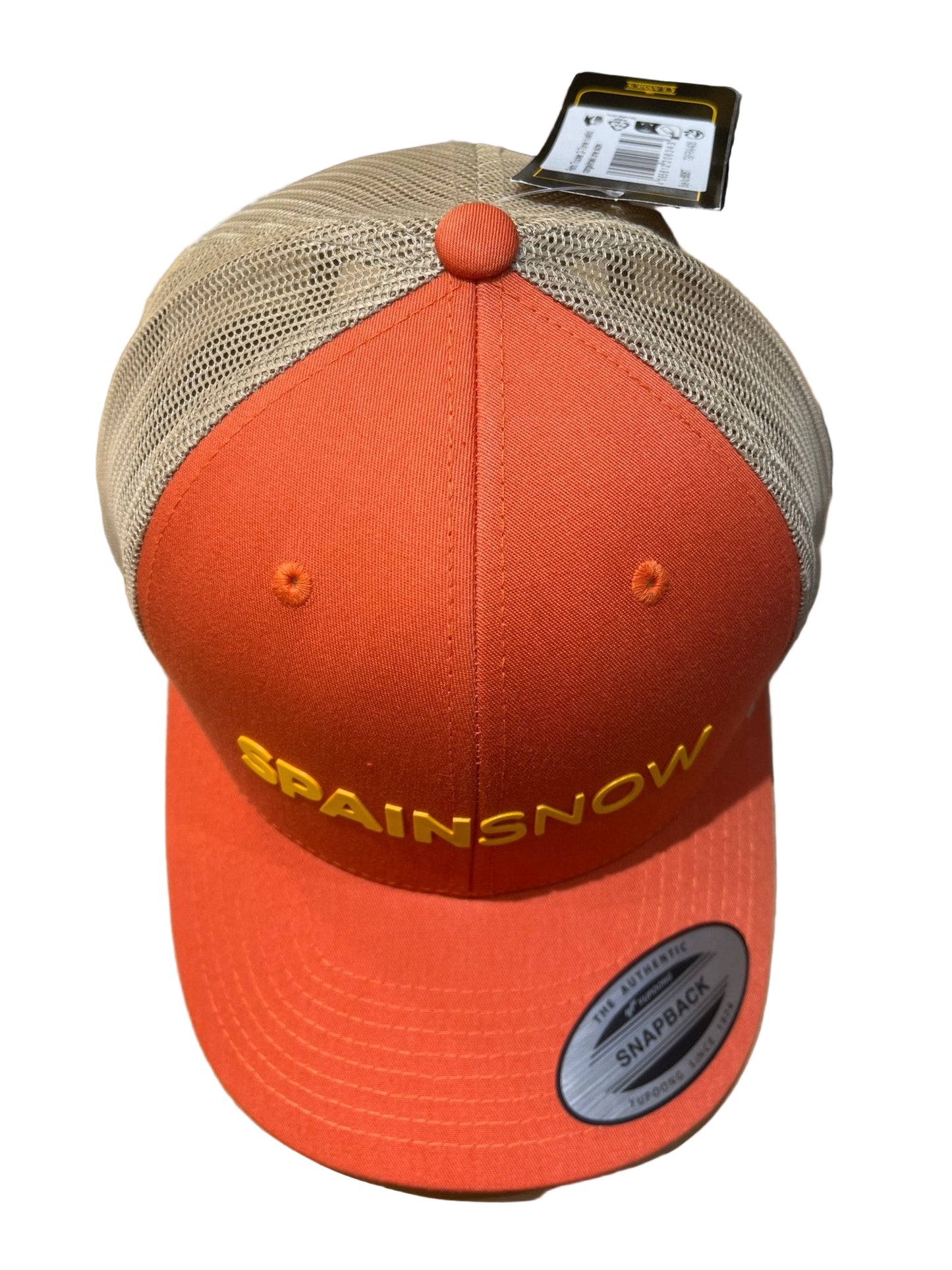 SpainSnow Gorra Naranja/Amarillo Lines Snow Boutique