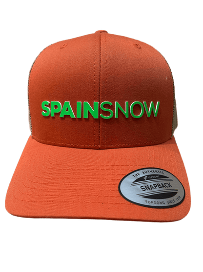 SpainSnow Gorra Naranja/Verde Lines Snow Boutique