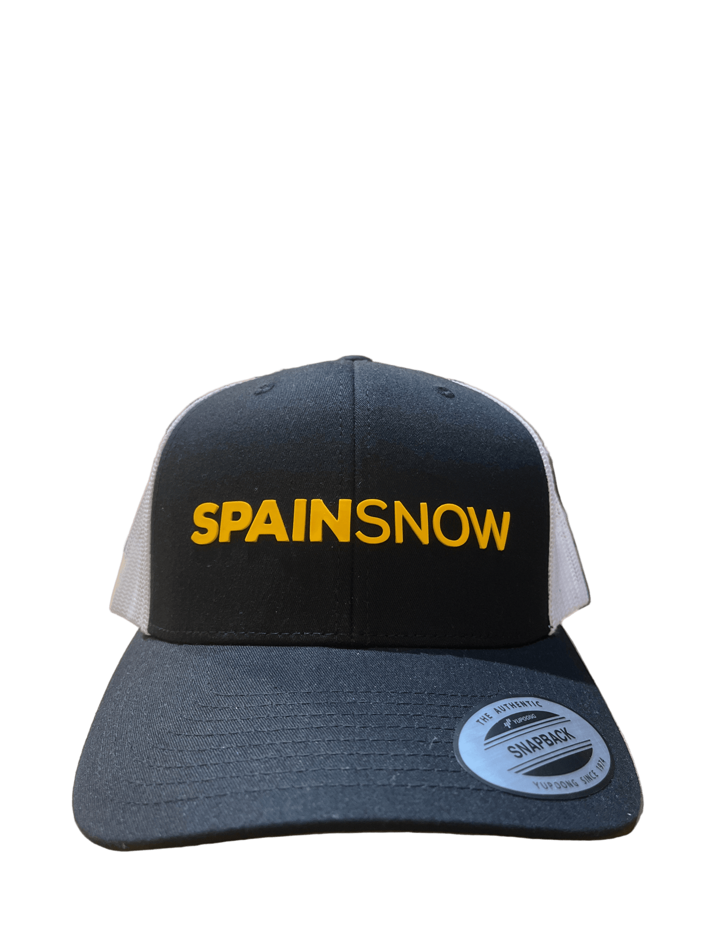 SpainSnow Gorra Negro/Amarillo Lines Snow Boutique
