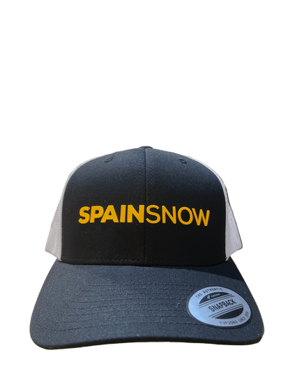 SpainSnow Gorra Negro/Amarillo Lines Snow Boutique