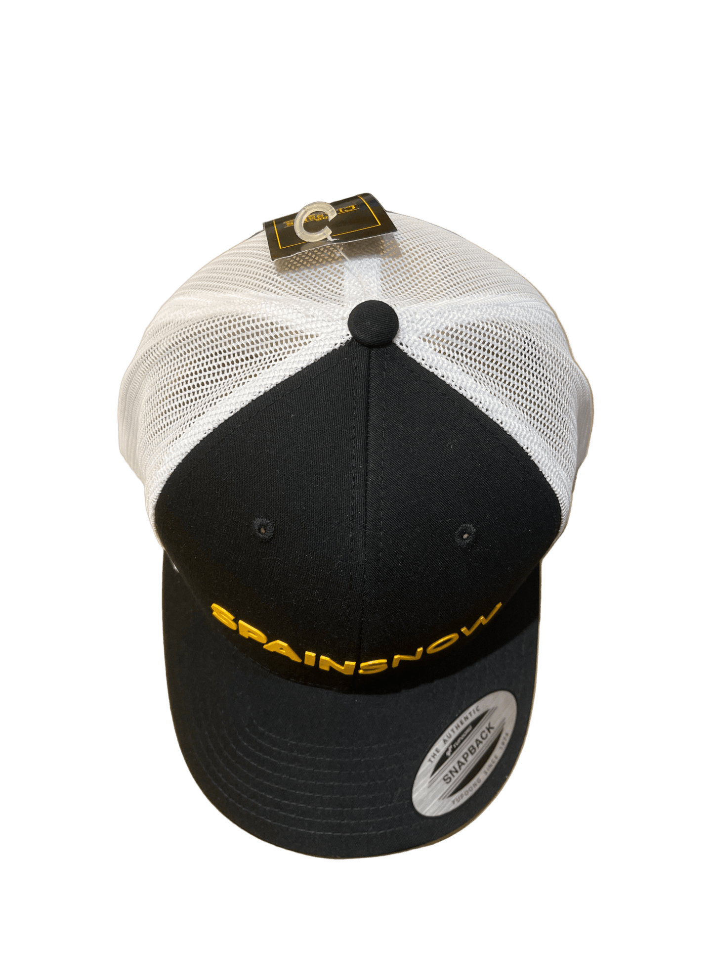 SpainSnow Gorra Negro/Amarillo Lines Snow Boutique